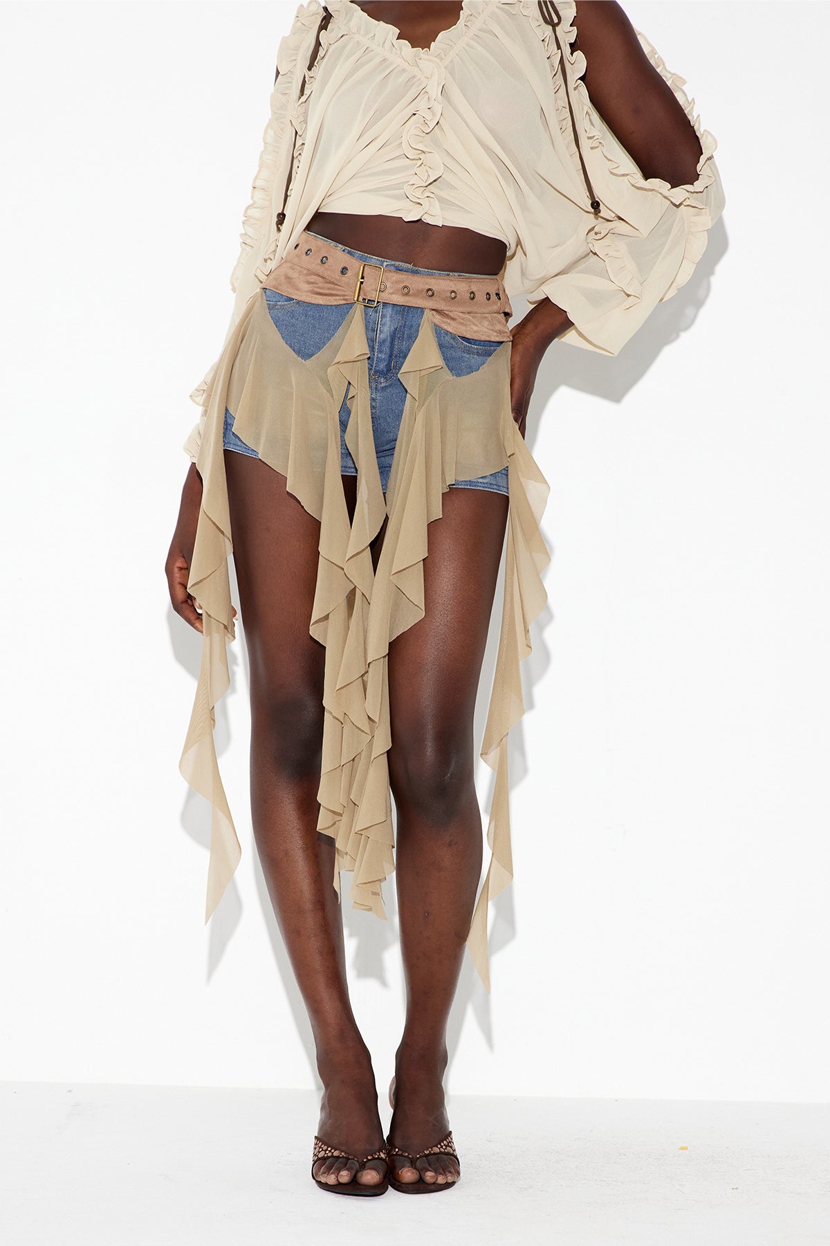 Eartha Fringe Belt