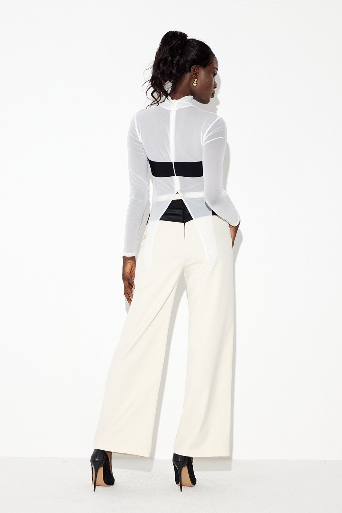Ecaterina Deconstruct Long Sleeve Pants Set