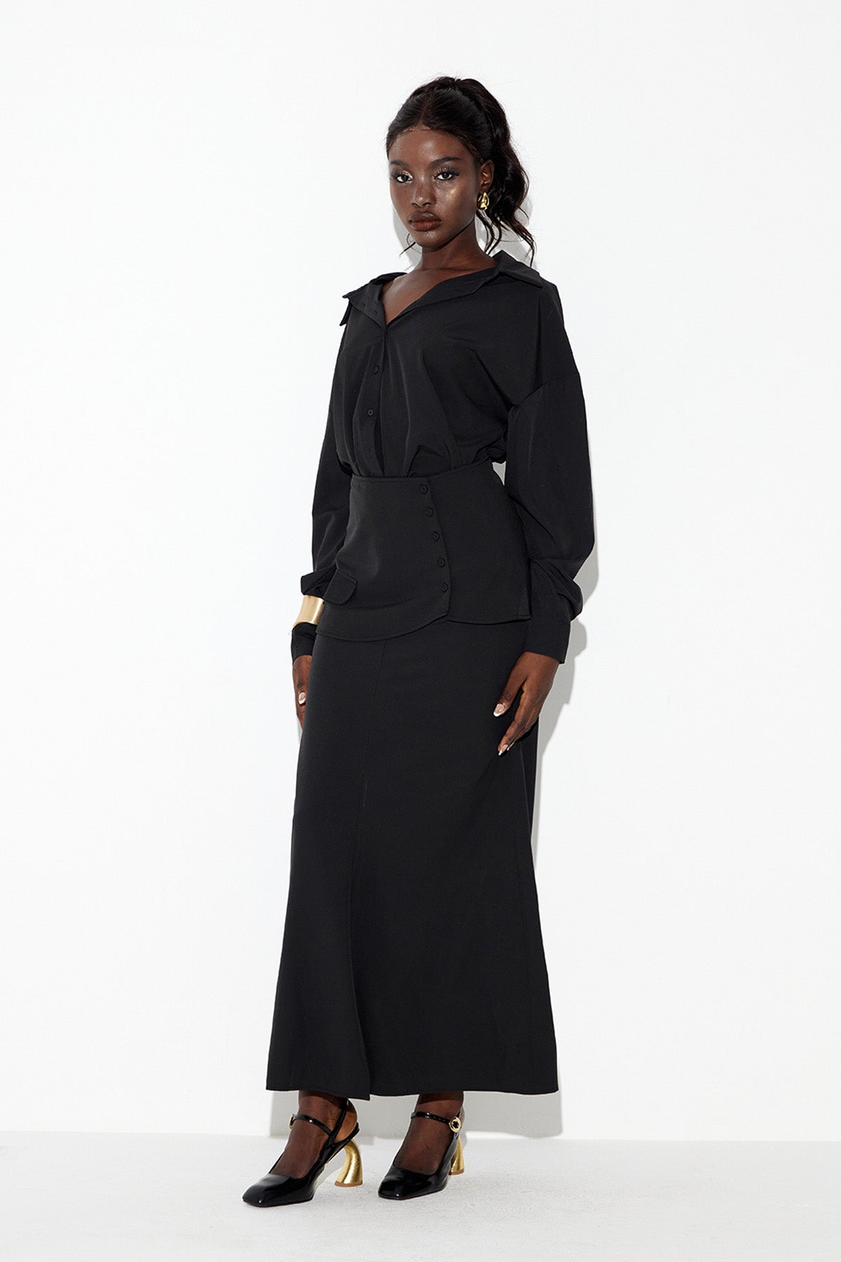 Ece Deconstruct Three Piece Skirt Set