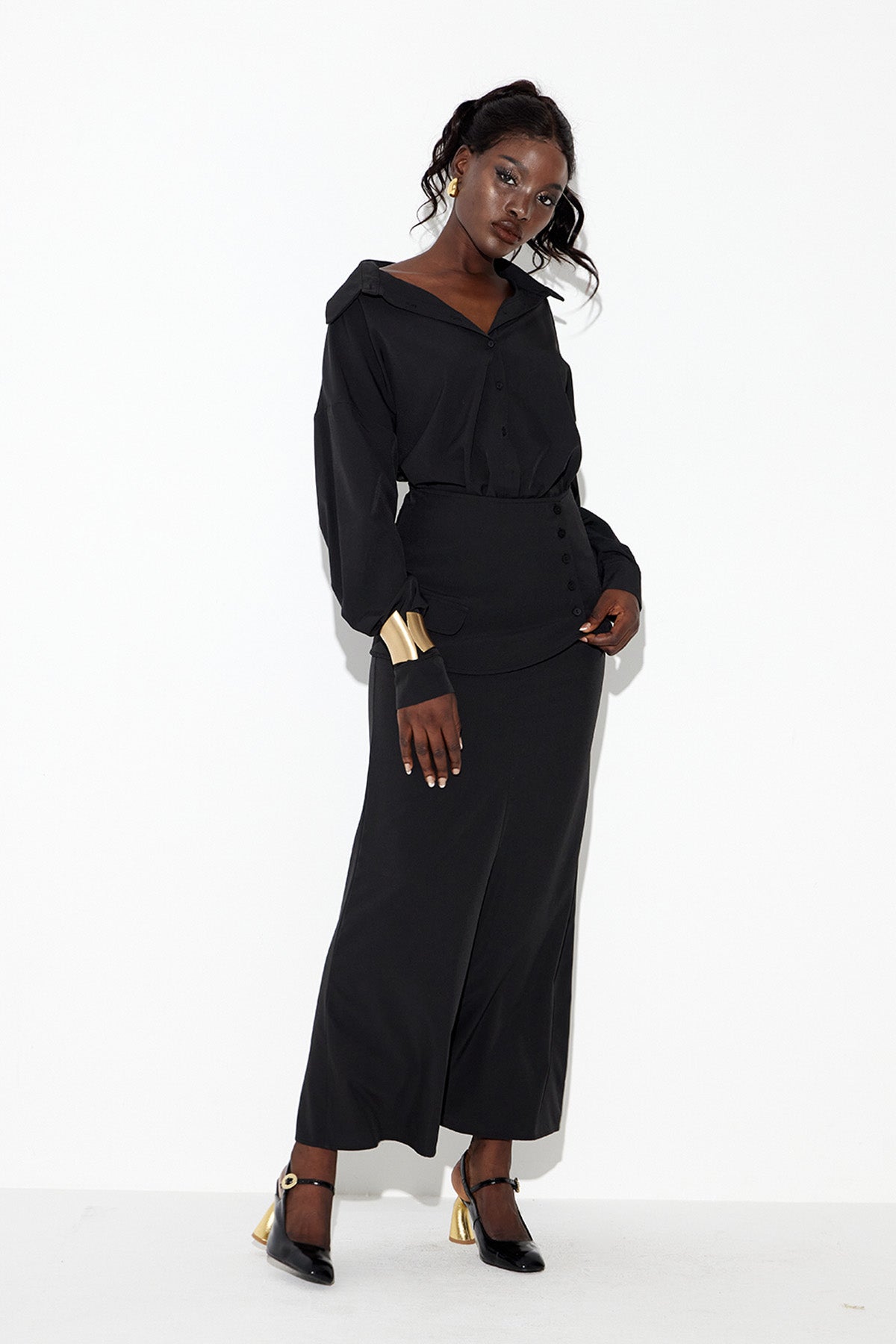 Ece Deconstruct Three Piece Skirt Set