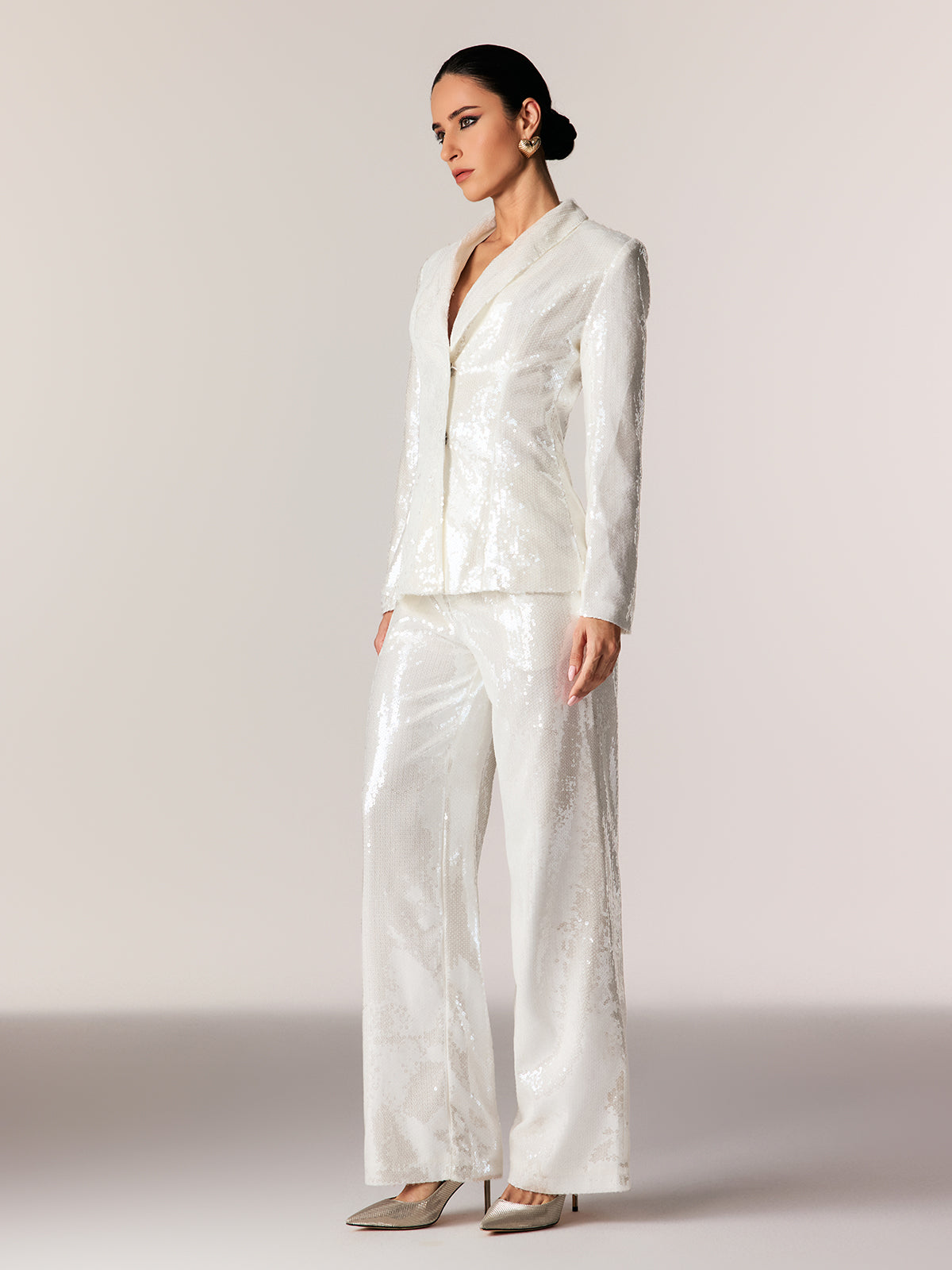 Edanur Sequin Pants Set