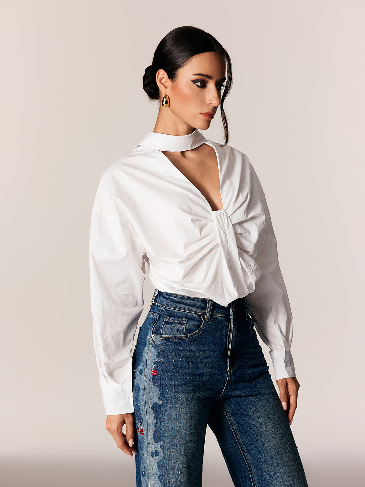 Ede Ruch V Neck Shirt