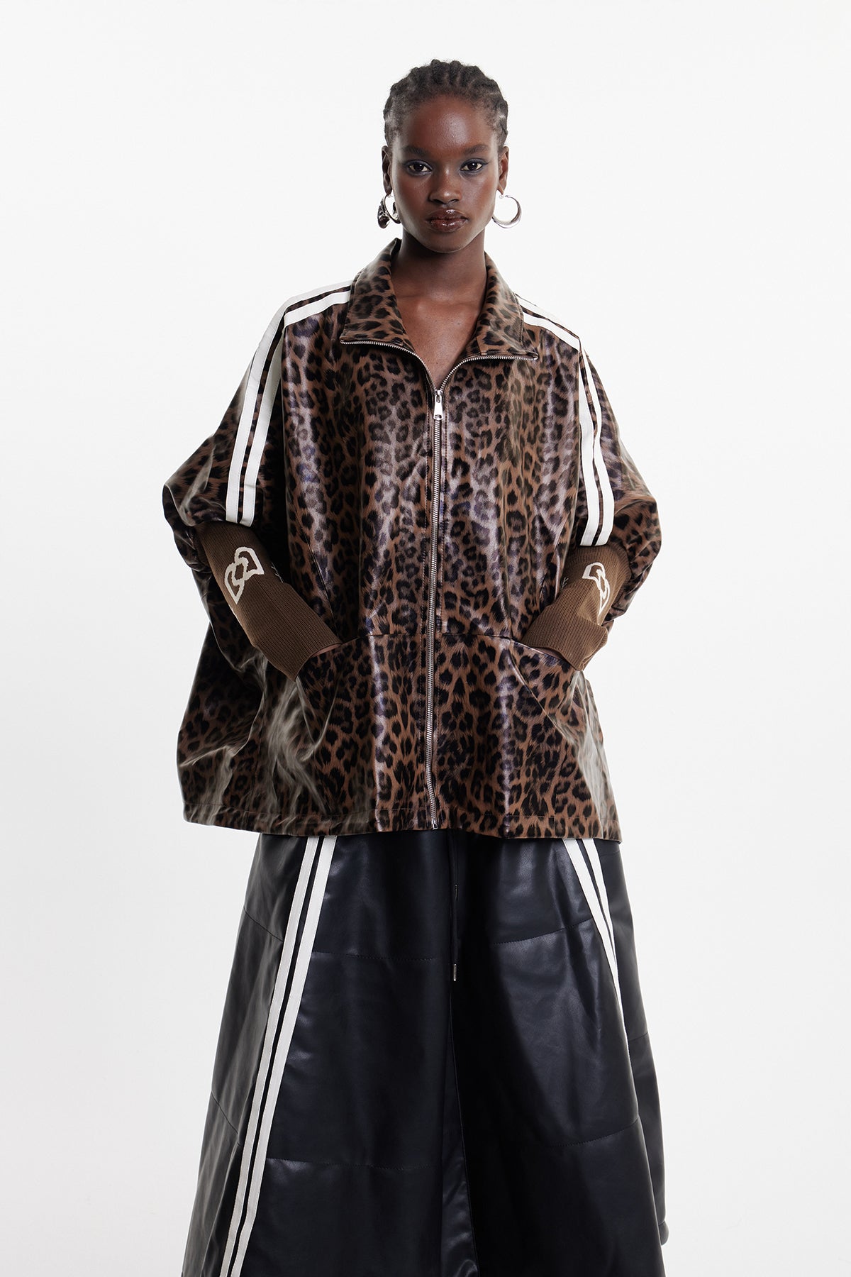 Edel Leopard Leather Jacket – Innovare Denim