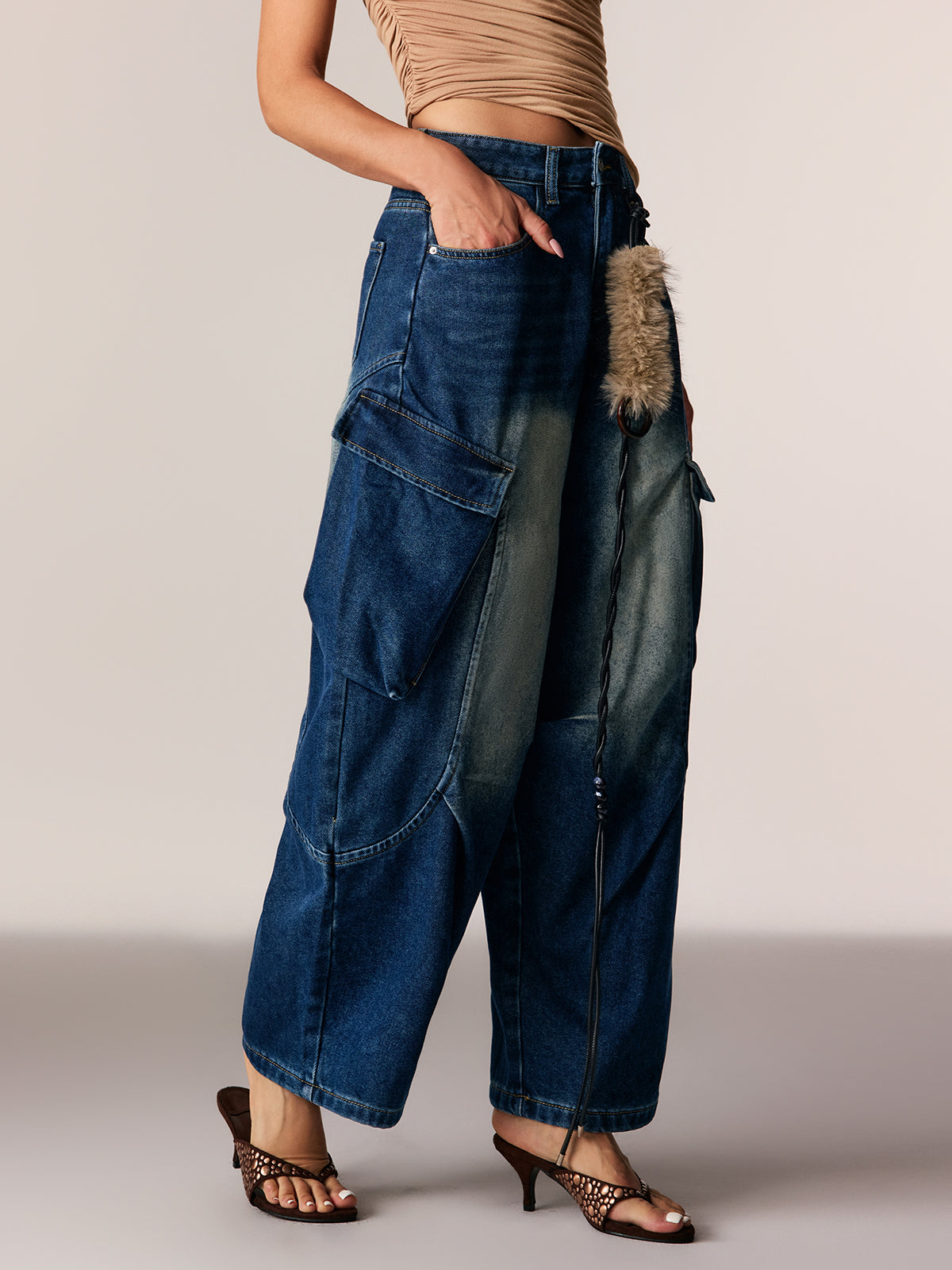 Edgard Hayley Baggy Cargo Jeans