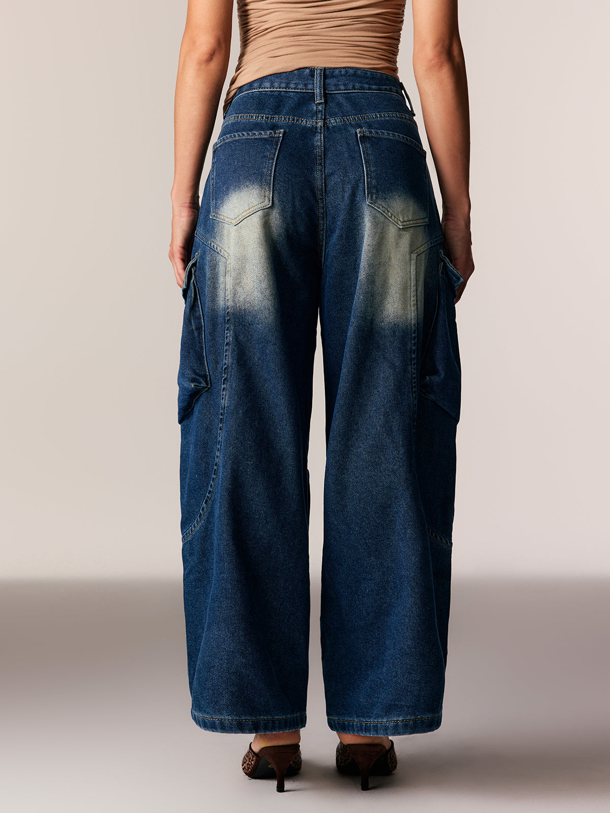 Edgard Hayley Baggy Cargo Jeans