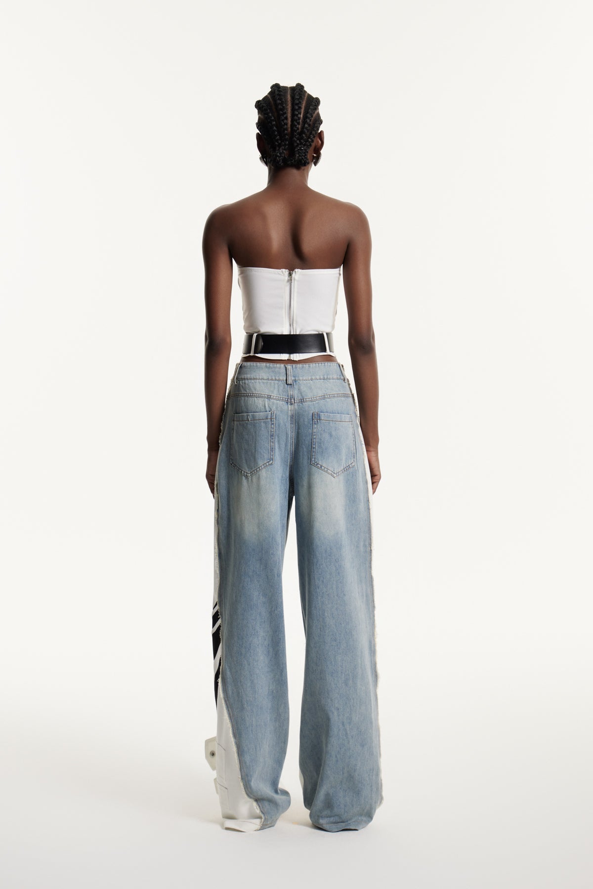 Edmondo Strapless Buckle Top