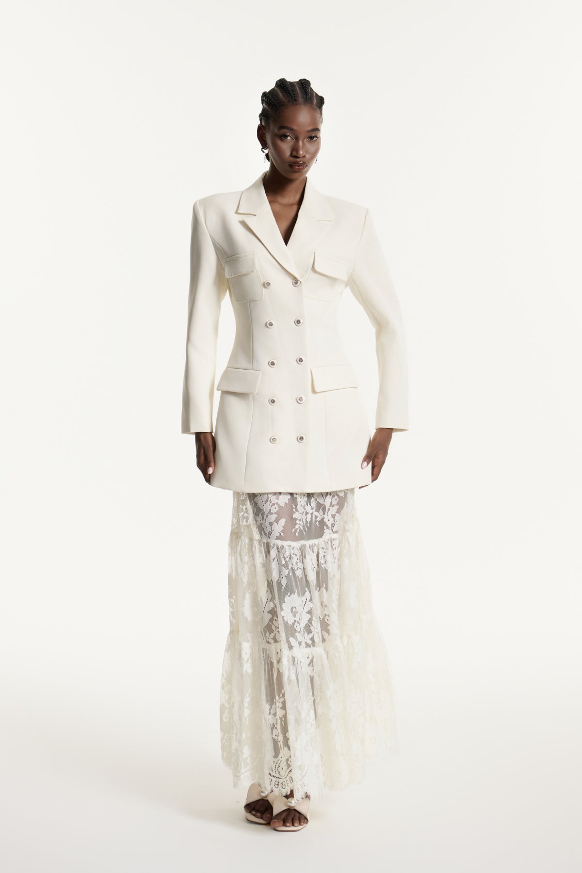 Edmundo Lace Skirt Set