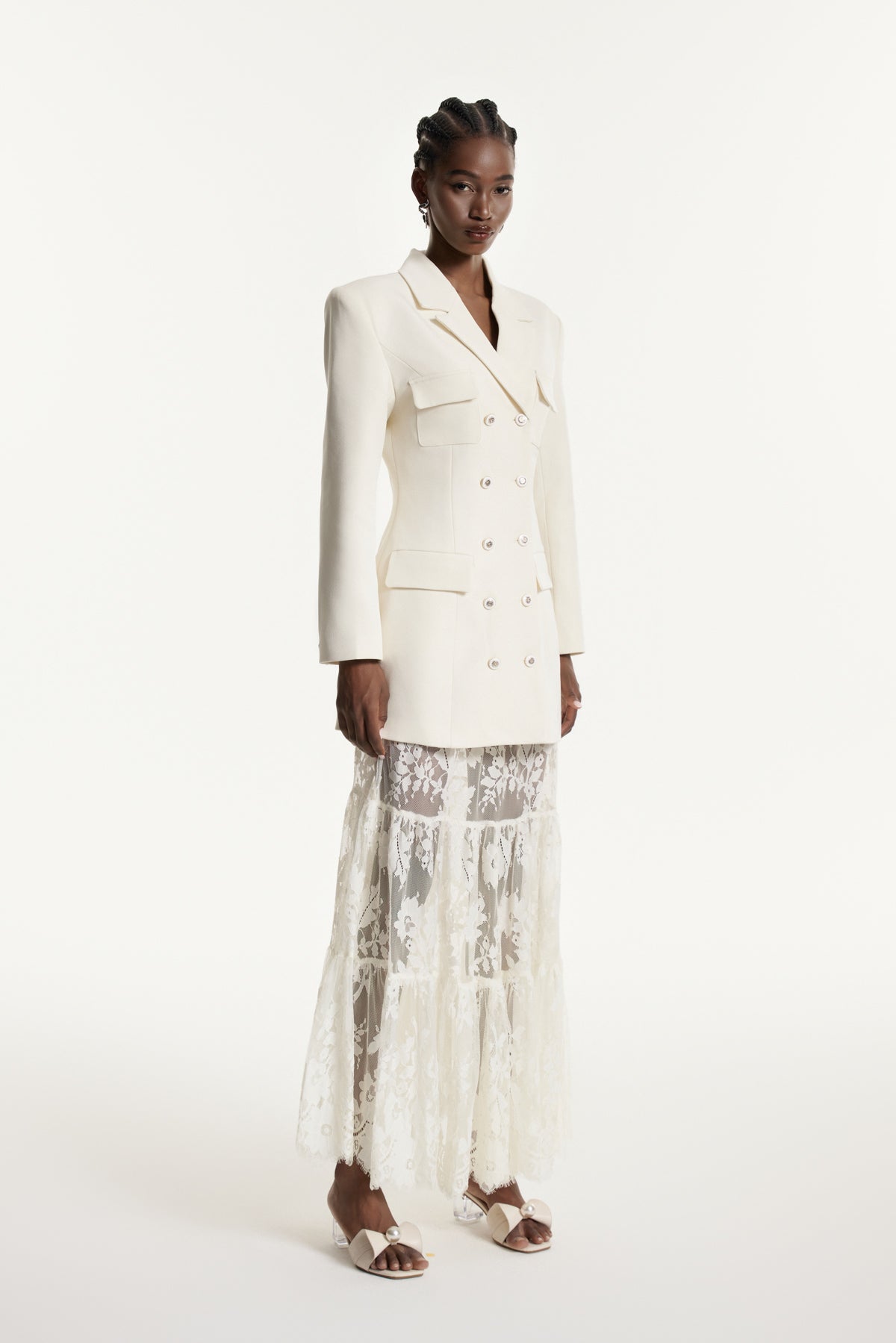 Edmundo Lace Skirt Set