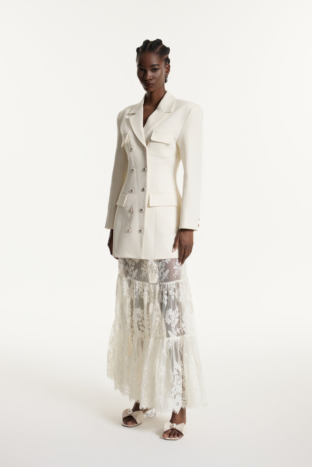 Edmundo Lace Skirt Set