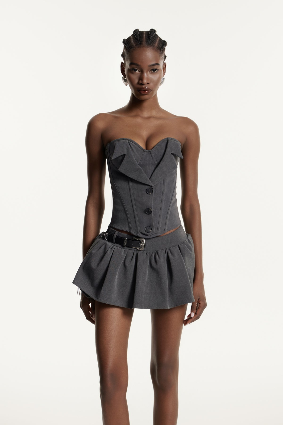 Edsel Strapless Corset Top