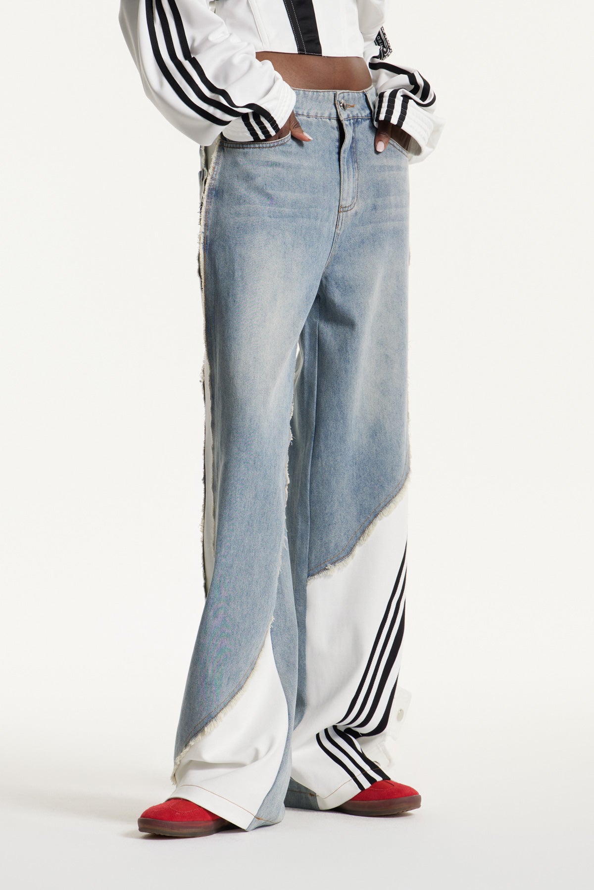 Eduard Stripe Deconstruct Jeans