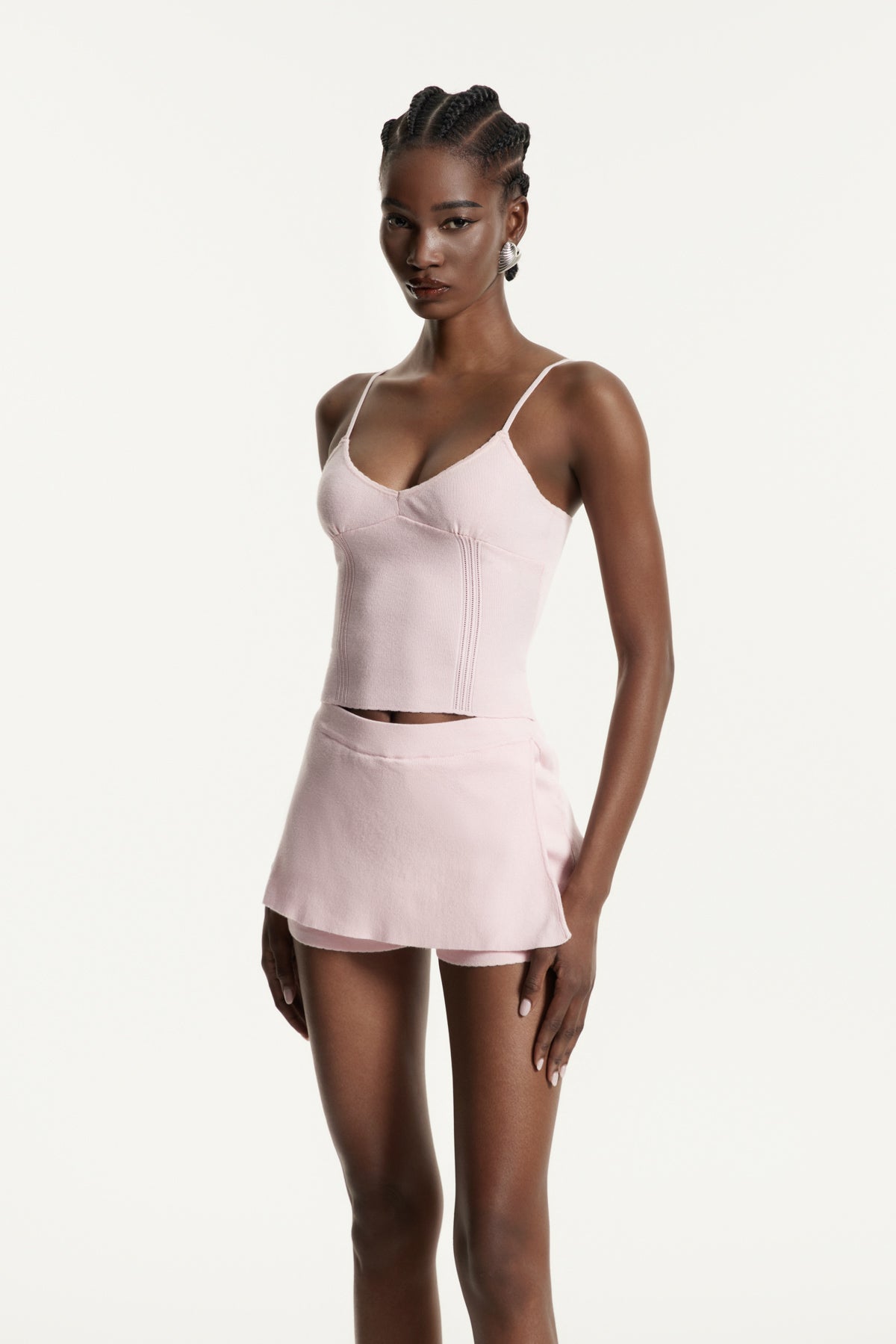 Eduardas Spaghetti Knit Pants Set