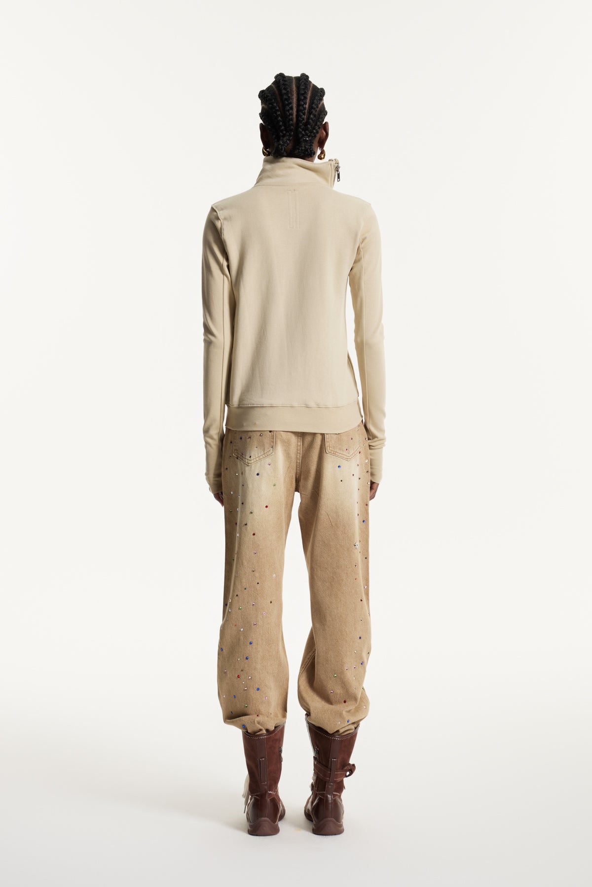 Edvards Asymmetric Zipper Jacket