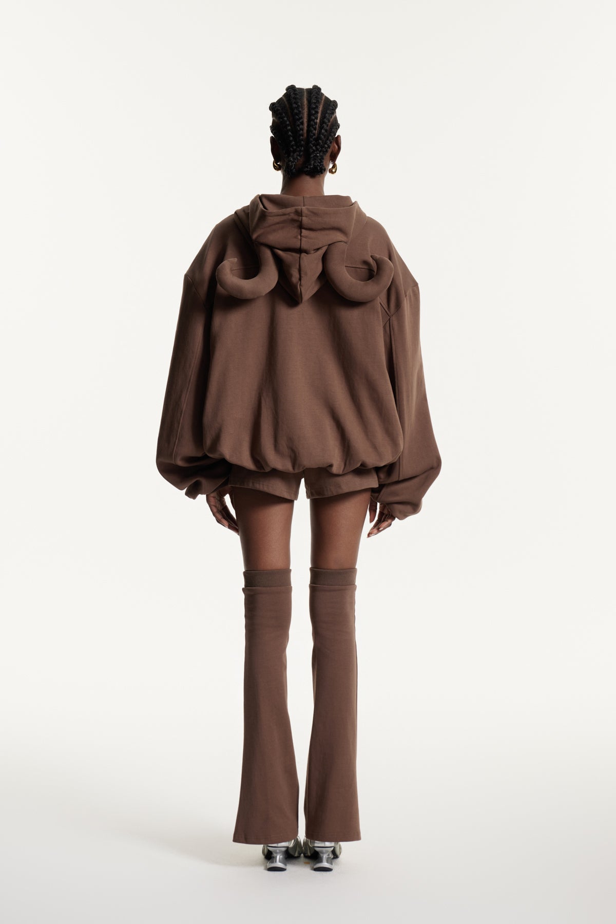 Edwige Hooded Pants Set