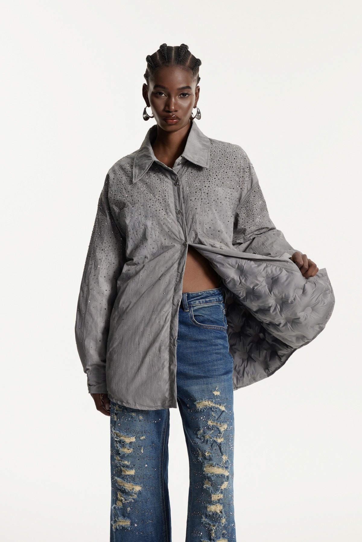 Edytha Rhinestone Shirt