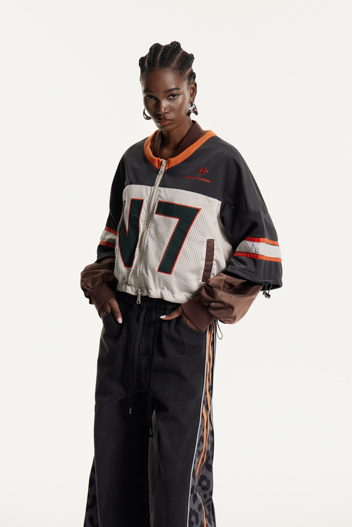 Eeli Deconstruct Print Jacket