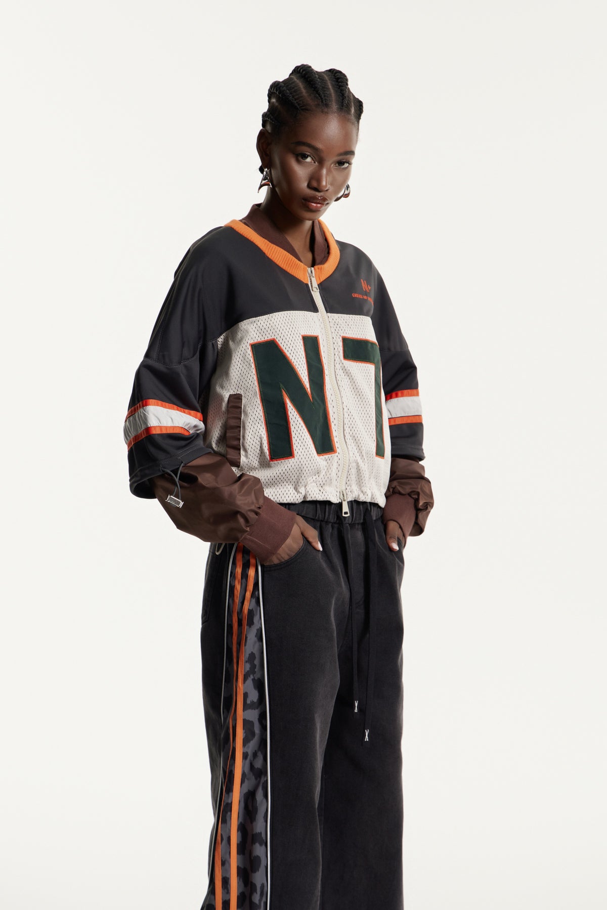 Eeli Deconstruct Print Jacket