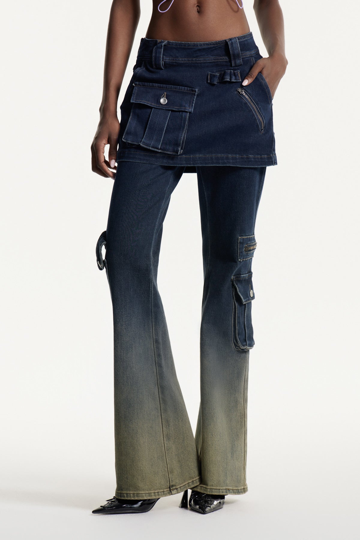 Eerik Deconstruct Hayley Bootcut Jeans