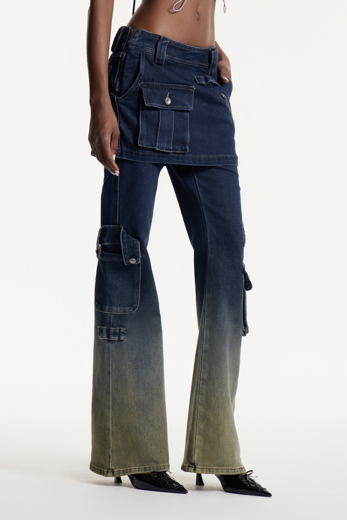 Eerik Deconstruct Hayley Bootcut Jeans