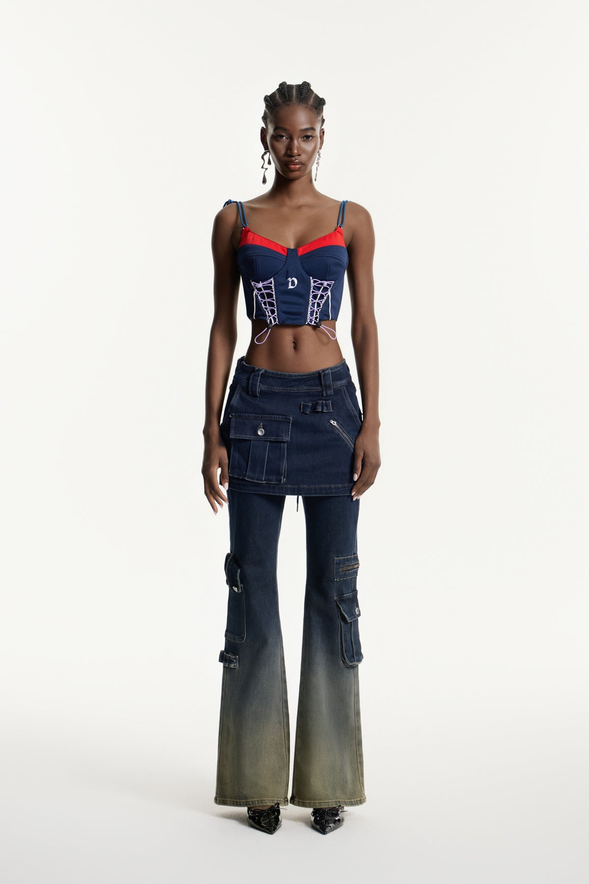 Eerik Deconstruct Hayley Bootcut Jeans