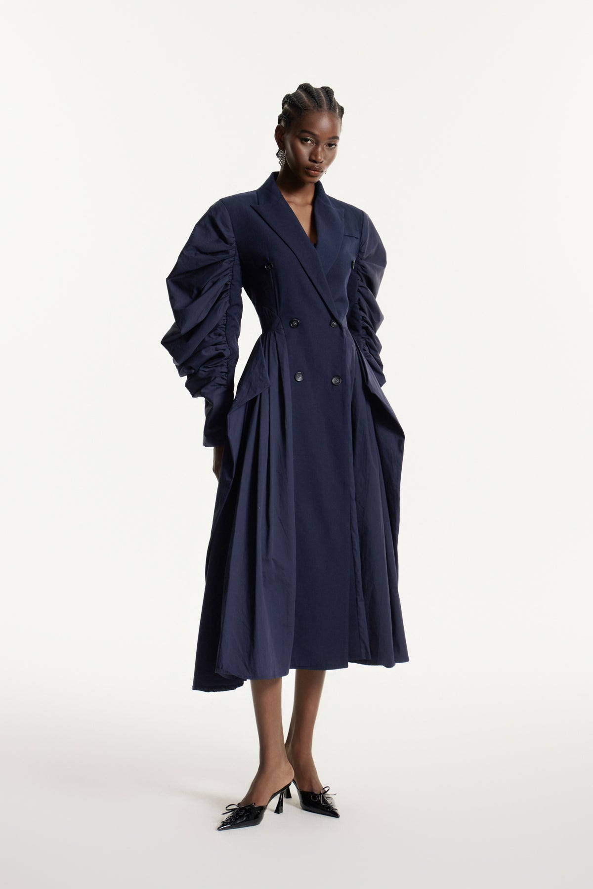 Eerika Ruch Deconstruct Balloon Sleeve Coat