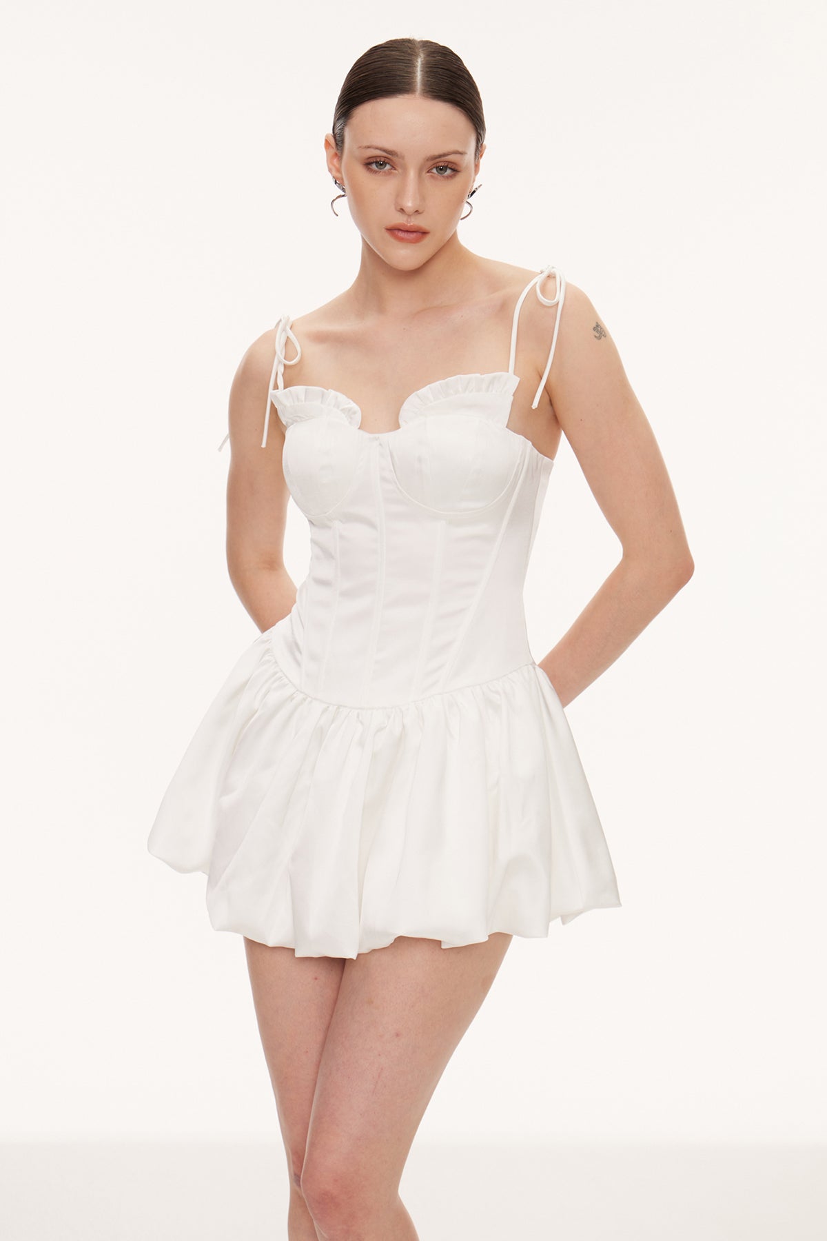 Eimhir Corset Bubble Mini Dress
