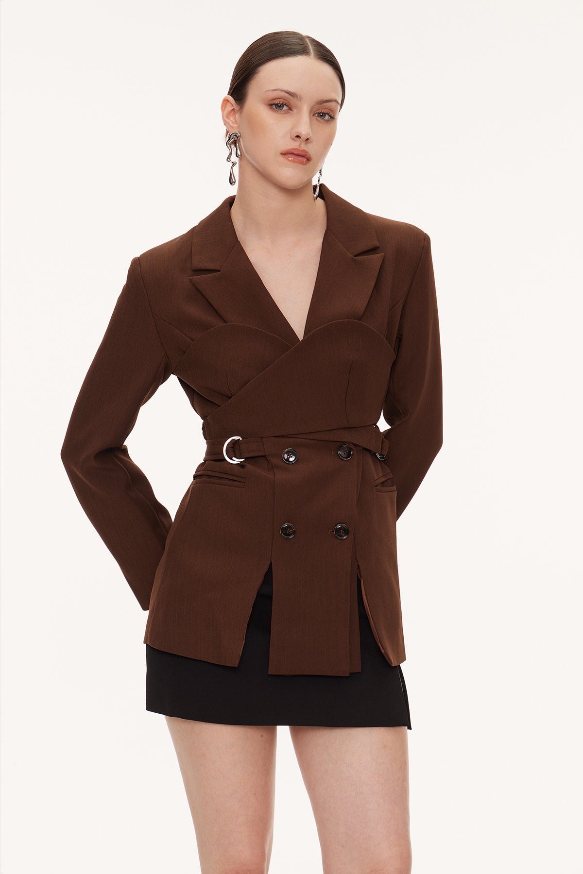 Eirik Deconstruct Split Blazer