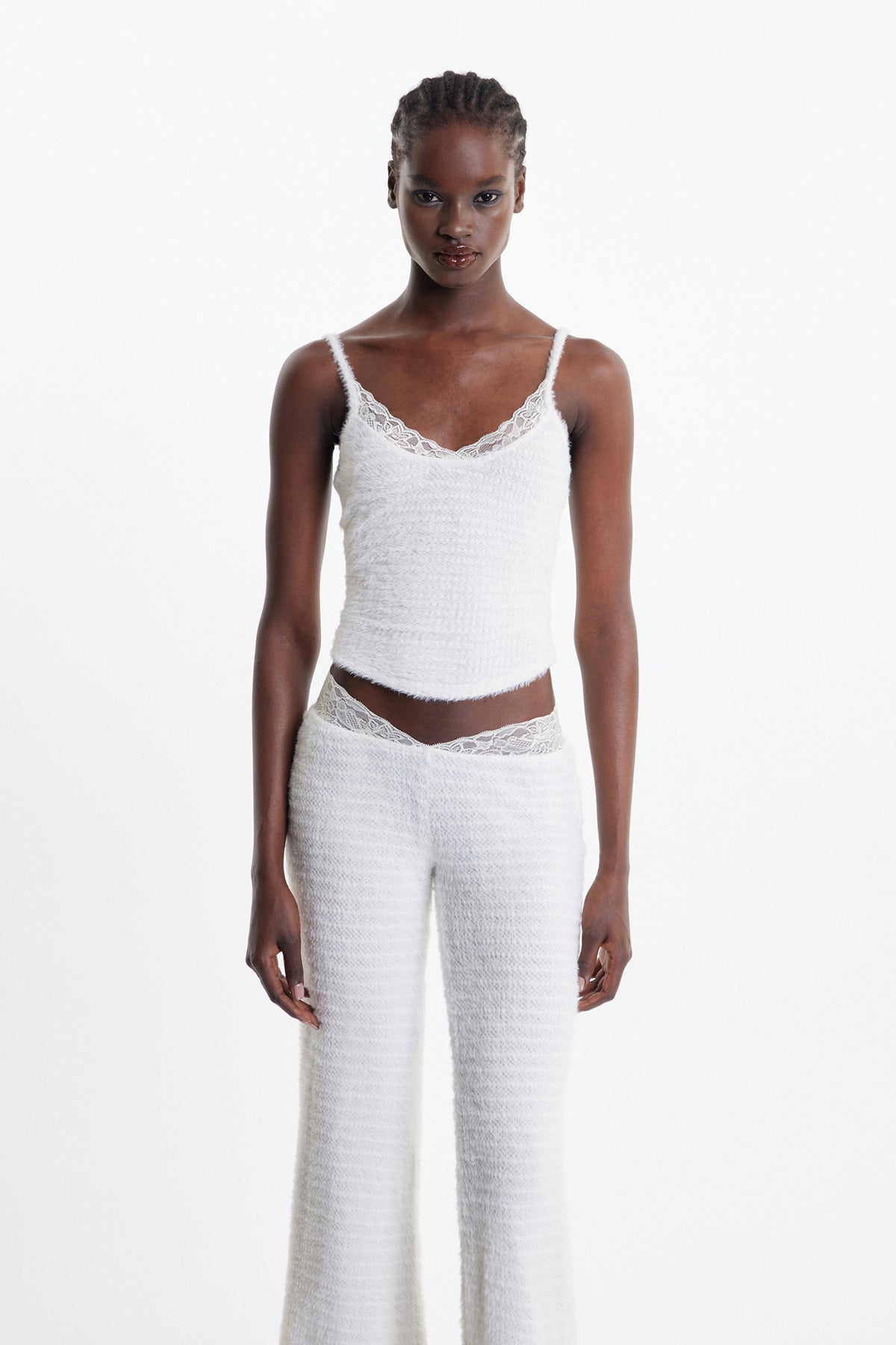 Ejiroghene Lace Knit Pants Sets