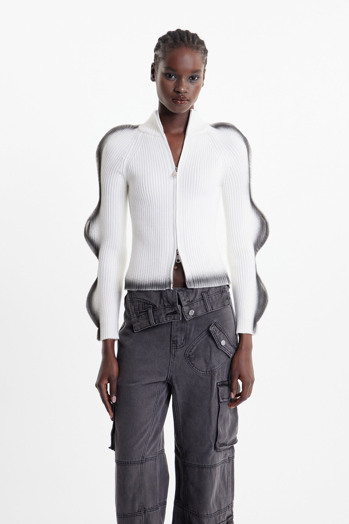 Ejvind Hayley Asymmetric Knit Top