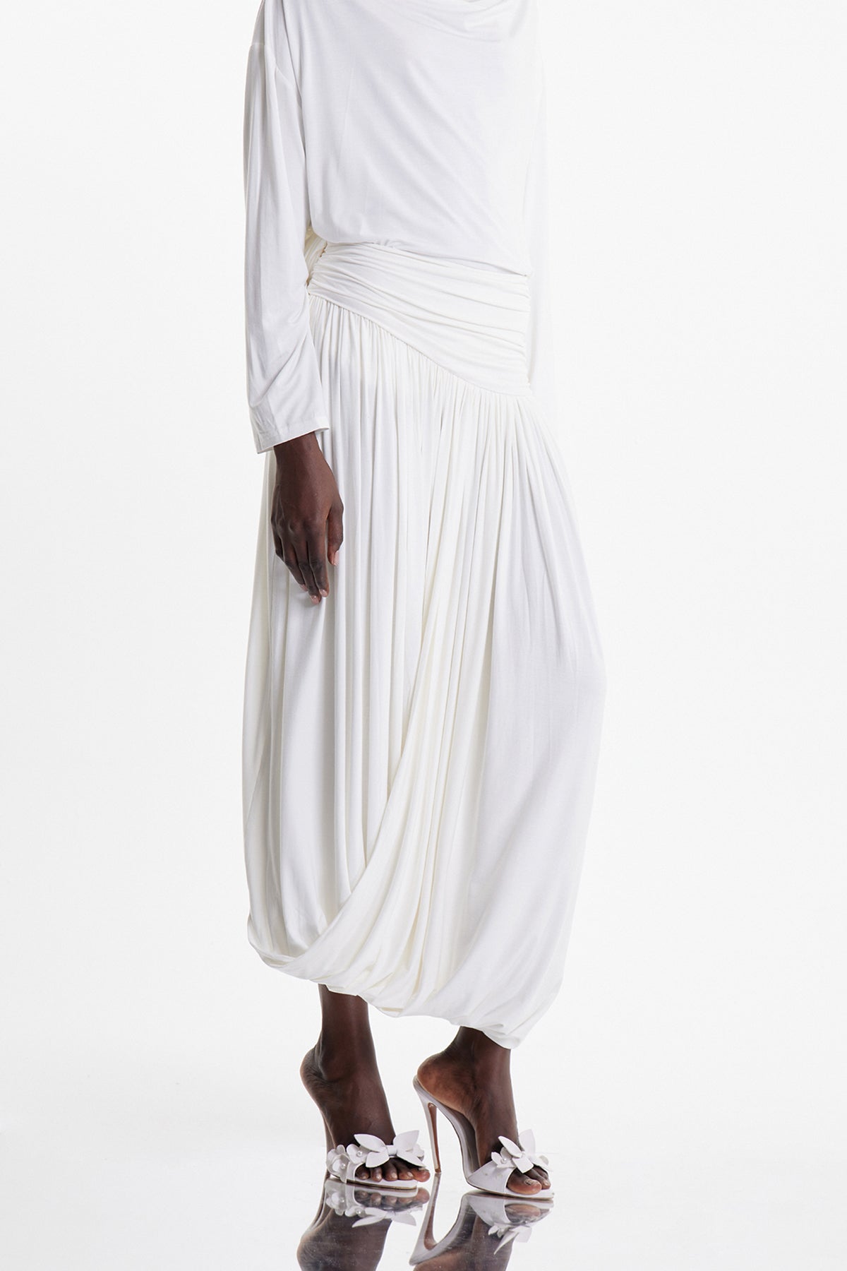 Ekewaka Ruch Bubble Maxi Skirt