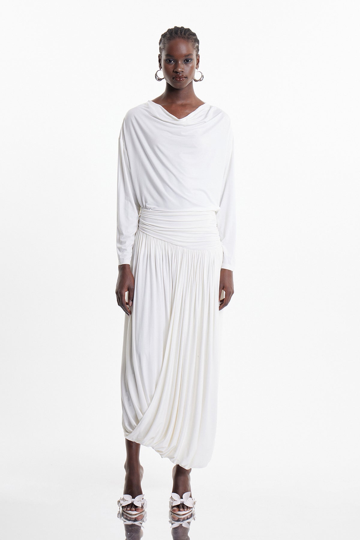 Ekewaka Ruch Bubble Maxi Skirt