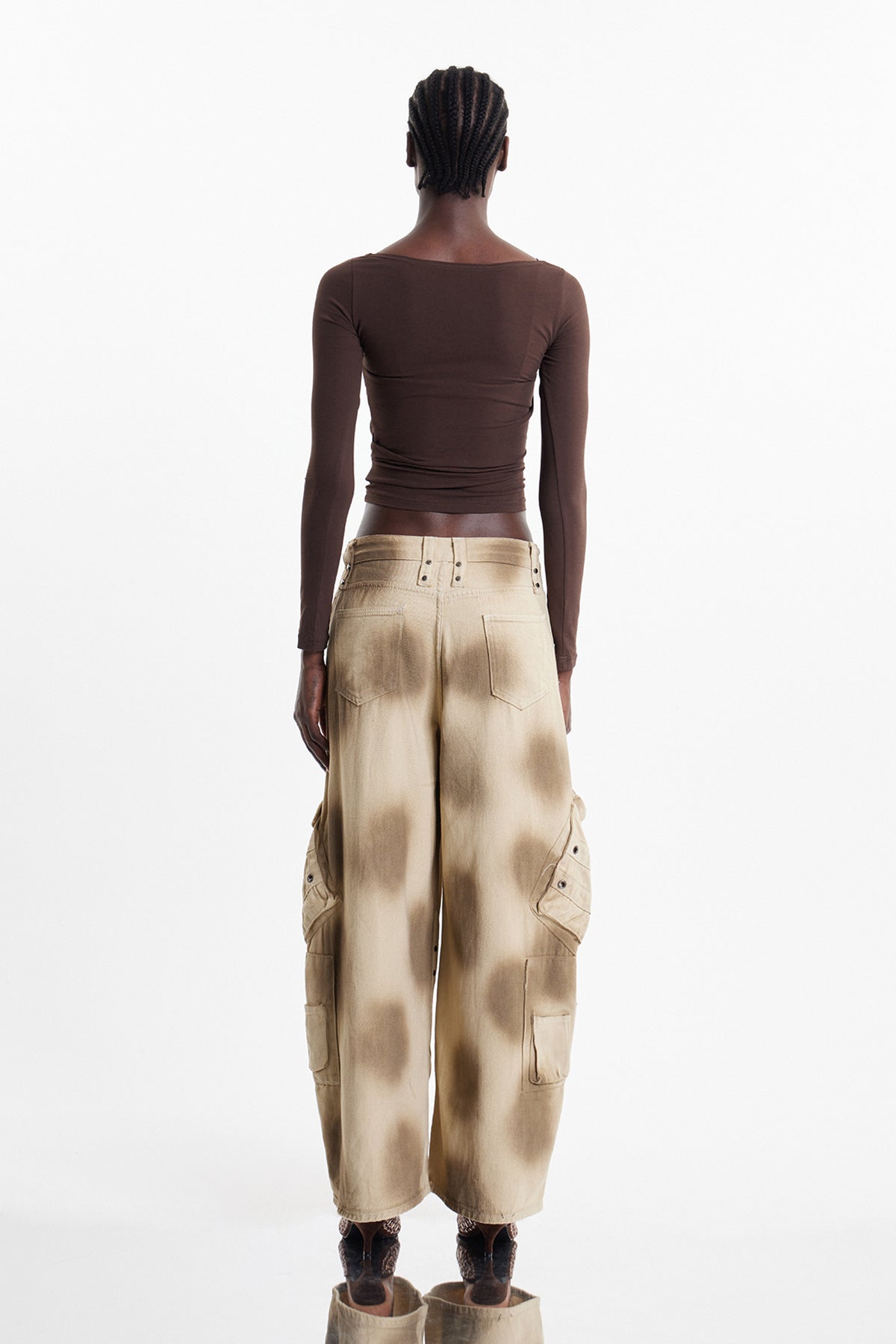 Ekrem Hayley Deconstruct Cargo Jeans