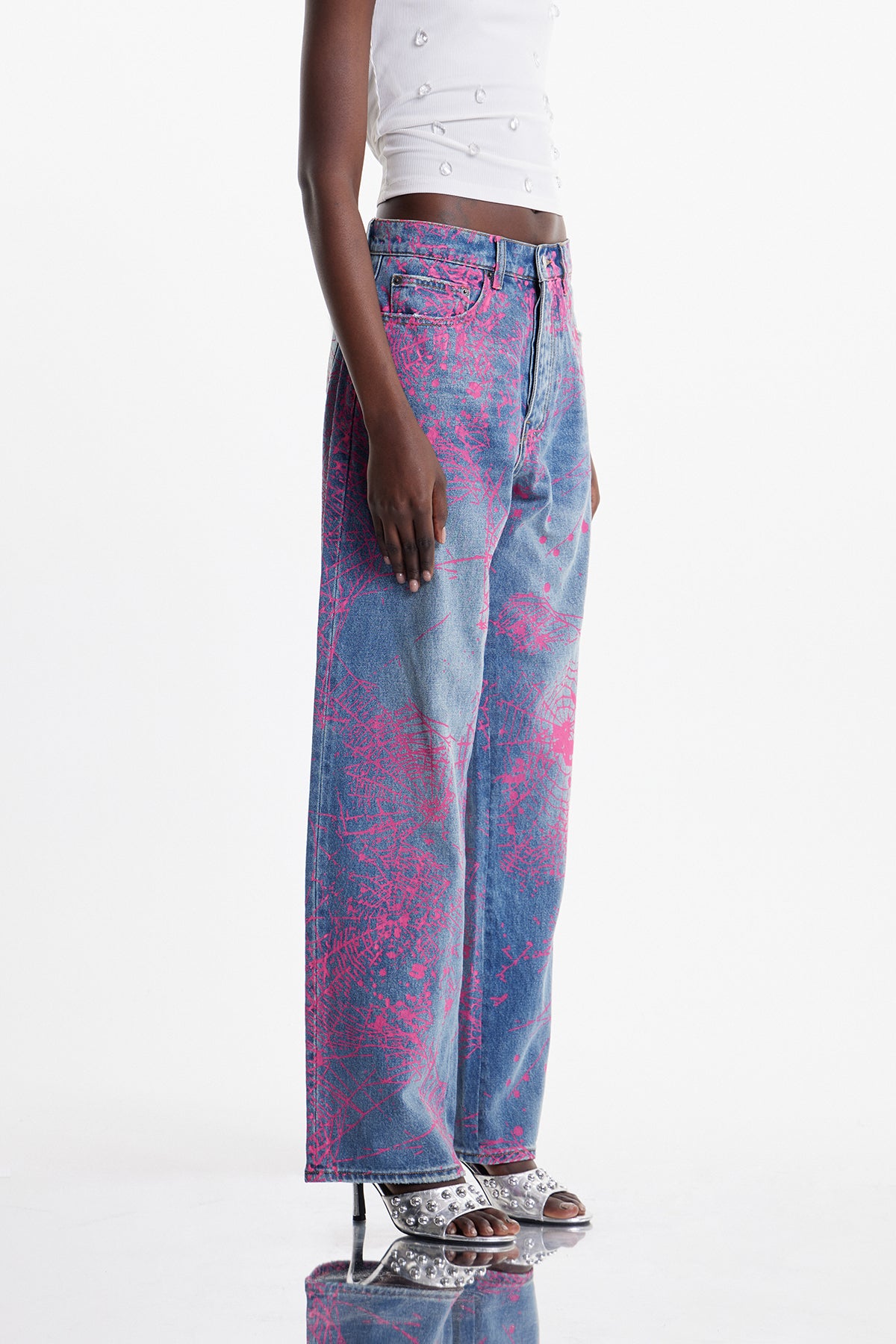 Elanur Splattered Jeans