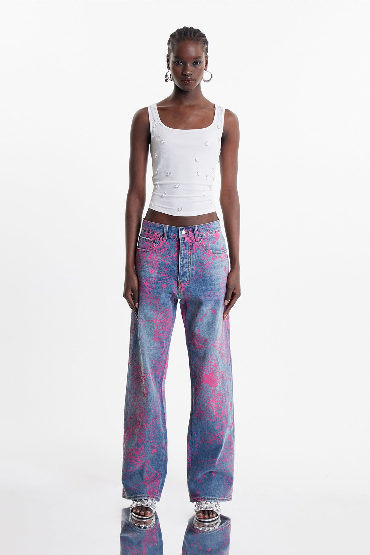 Elanur Splattered Jeans