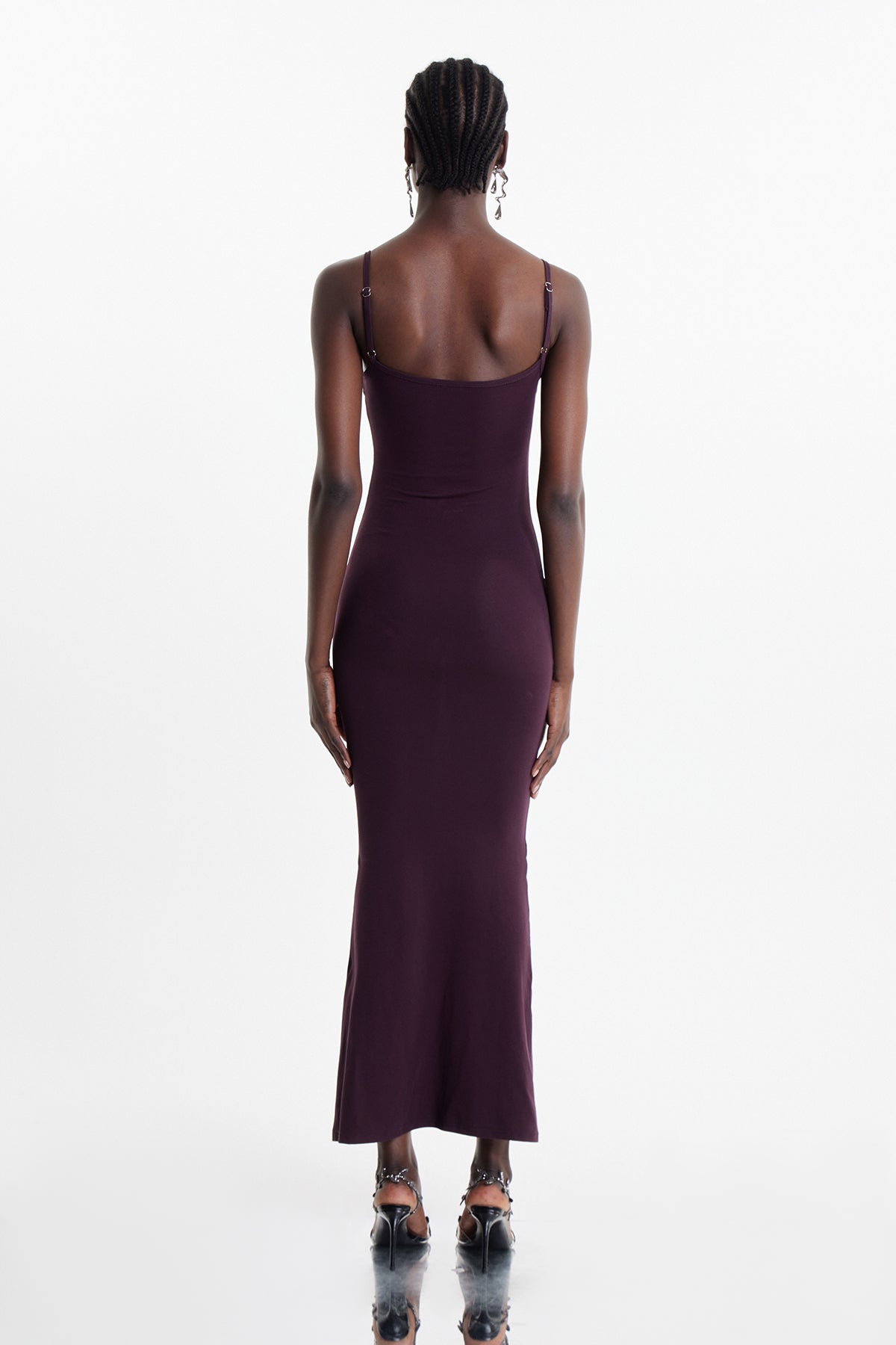 Eldar Leopard Spaghetti Maxi Dress