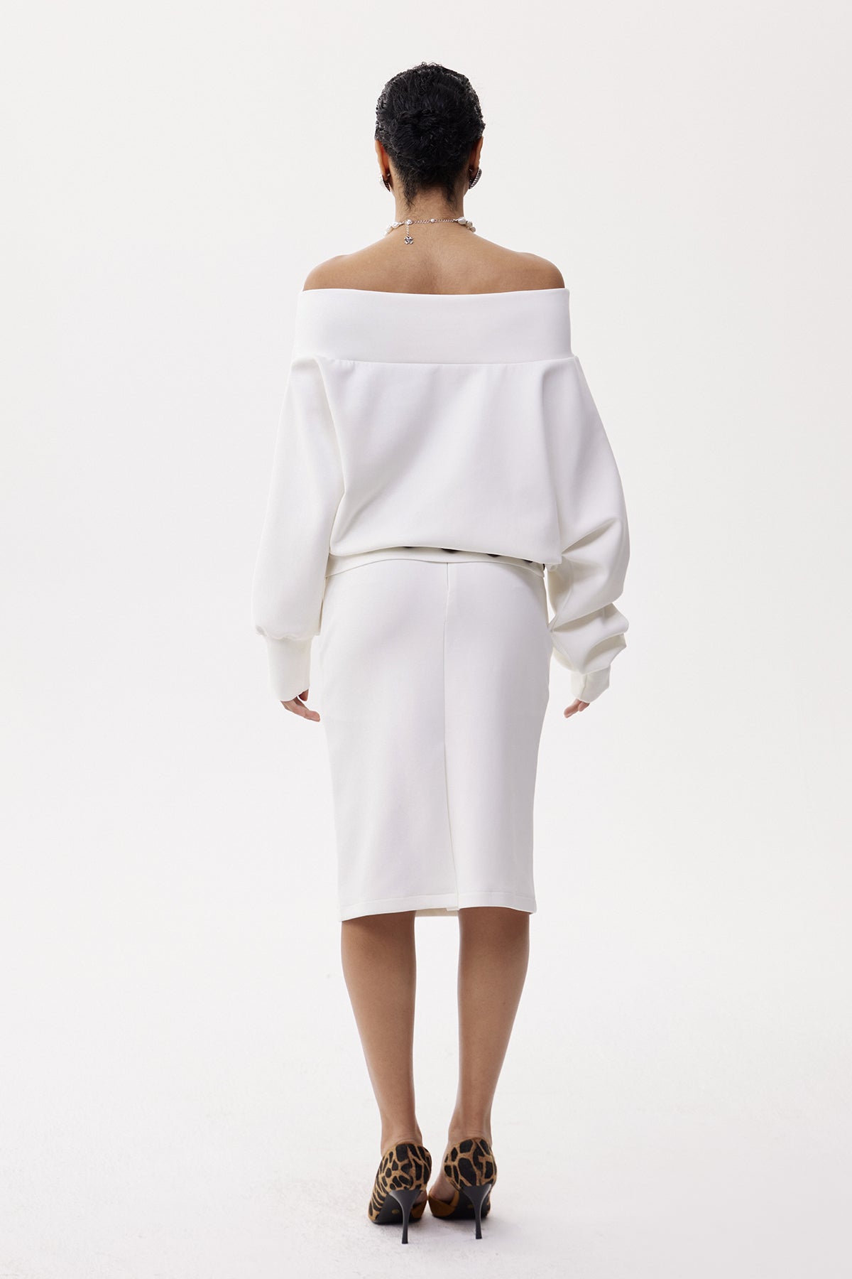 Eleanore Off Shoulder Skirt Set