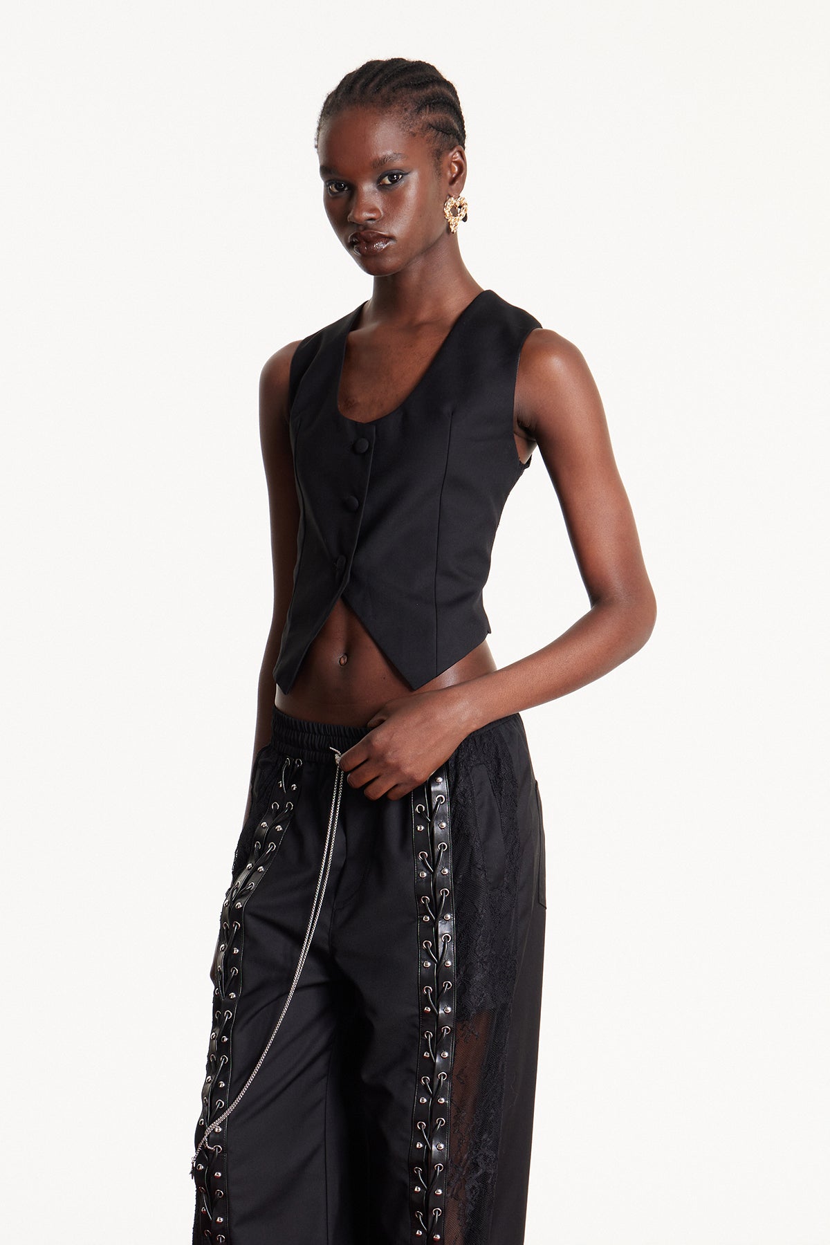 Electra Lace Up Pants Set