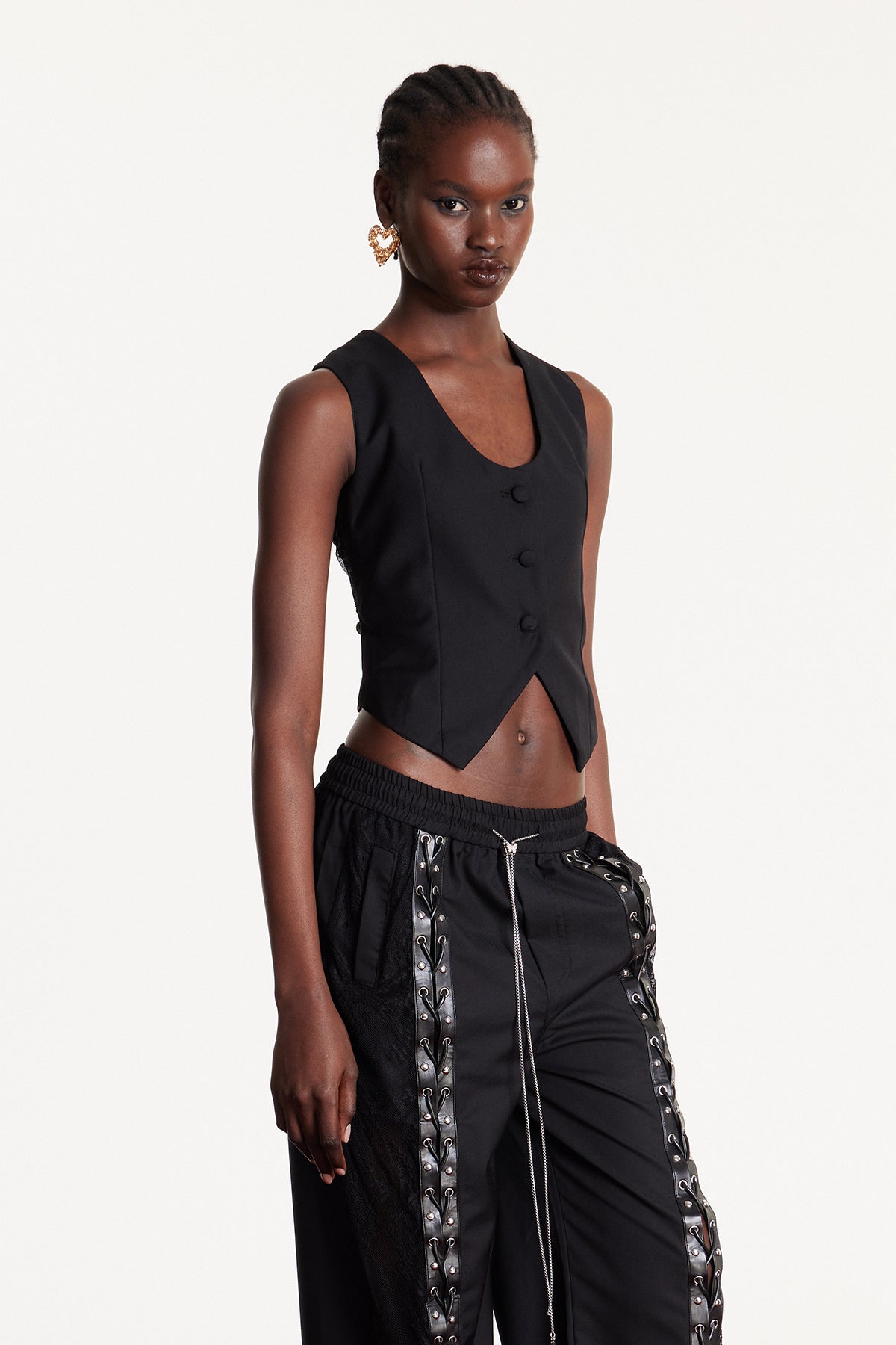 Electra Lace Up Pants Set