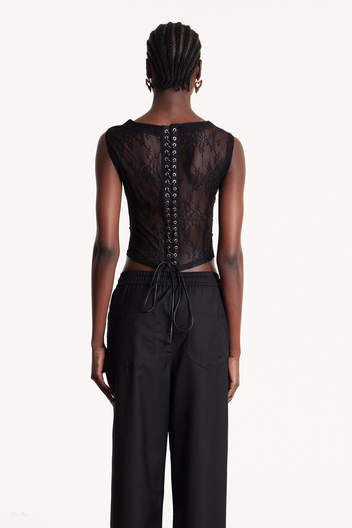 Electra Lace Up Pants Set