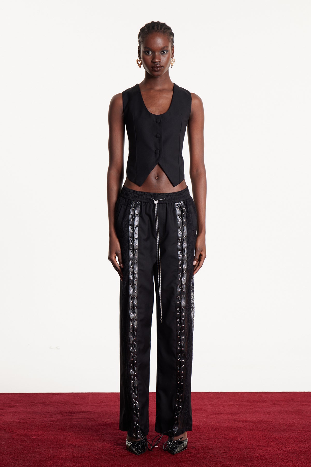 Electra Lace Up Pants Set