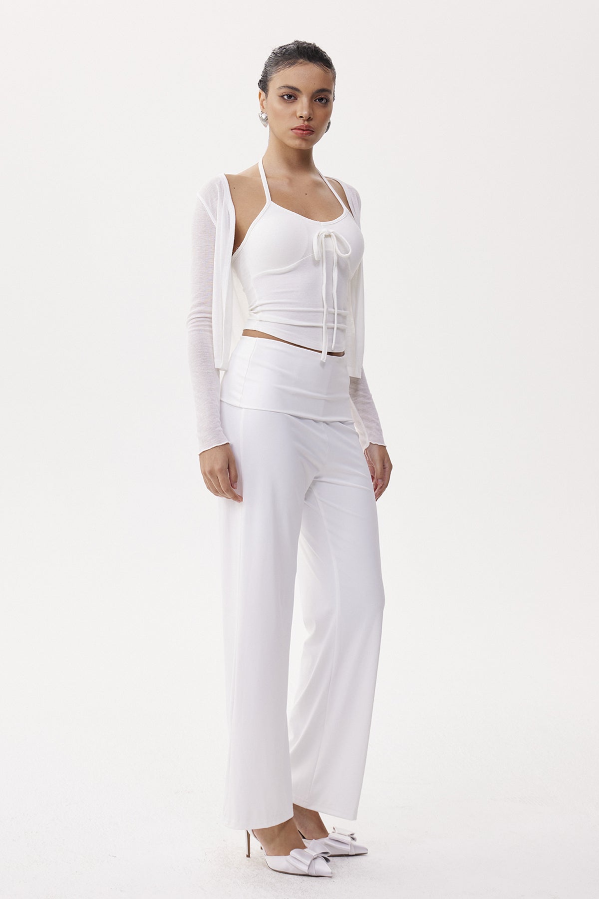 Eleftheria Three Piece Knit Pants Set