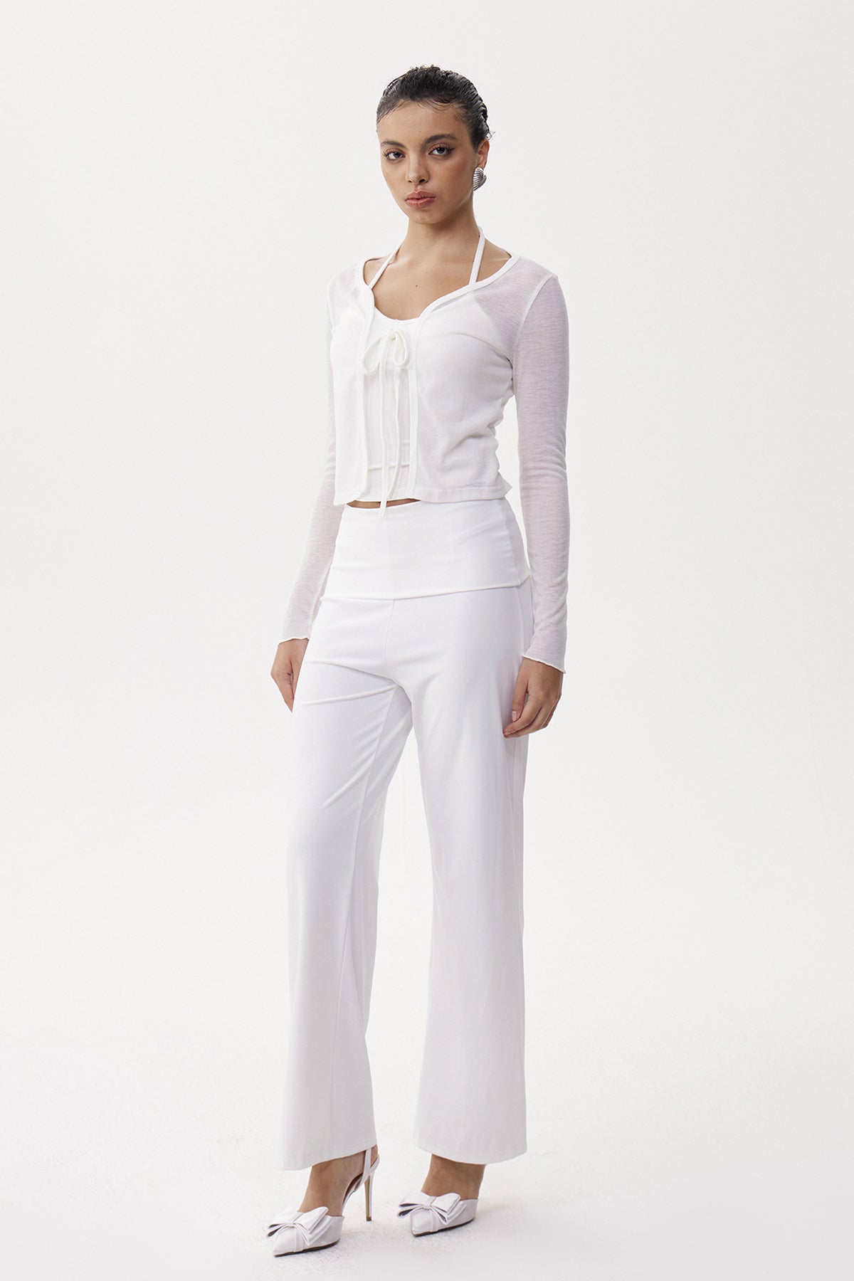 Eleftheria Three Piece Knit Pants Set