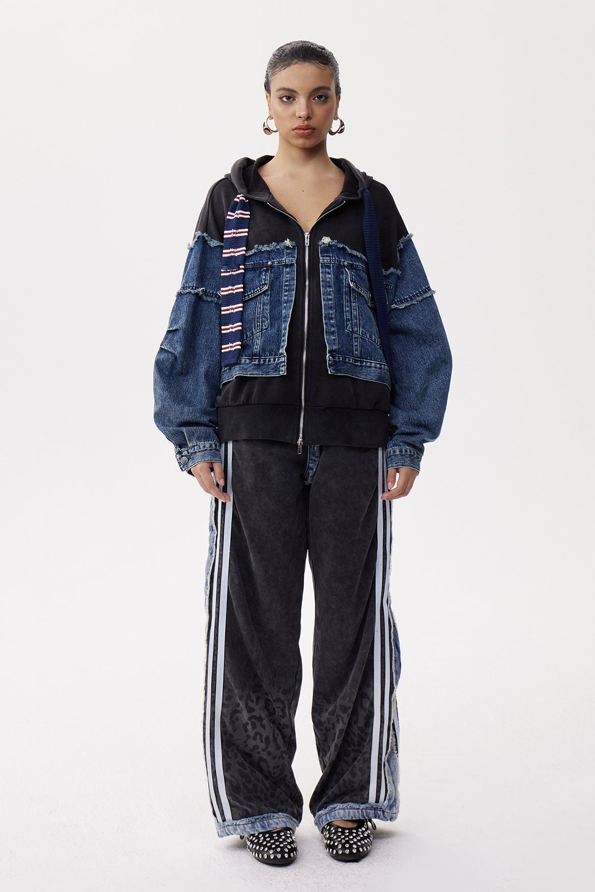 Elfi Deconstruct Denim Jacket