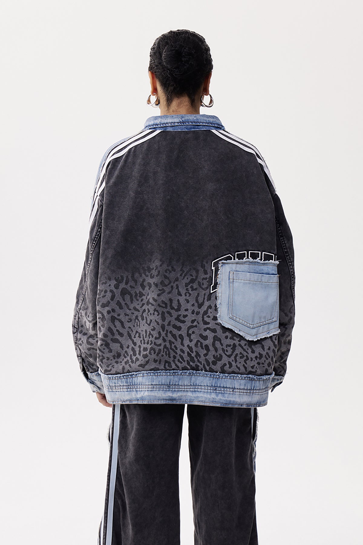 Elfrida Leopard Hayley Deconstruct Pants Set