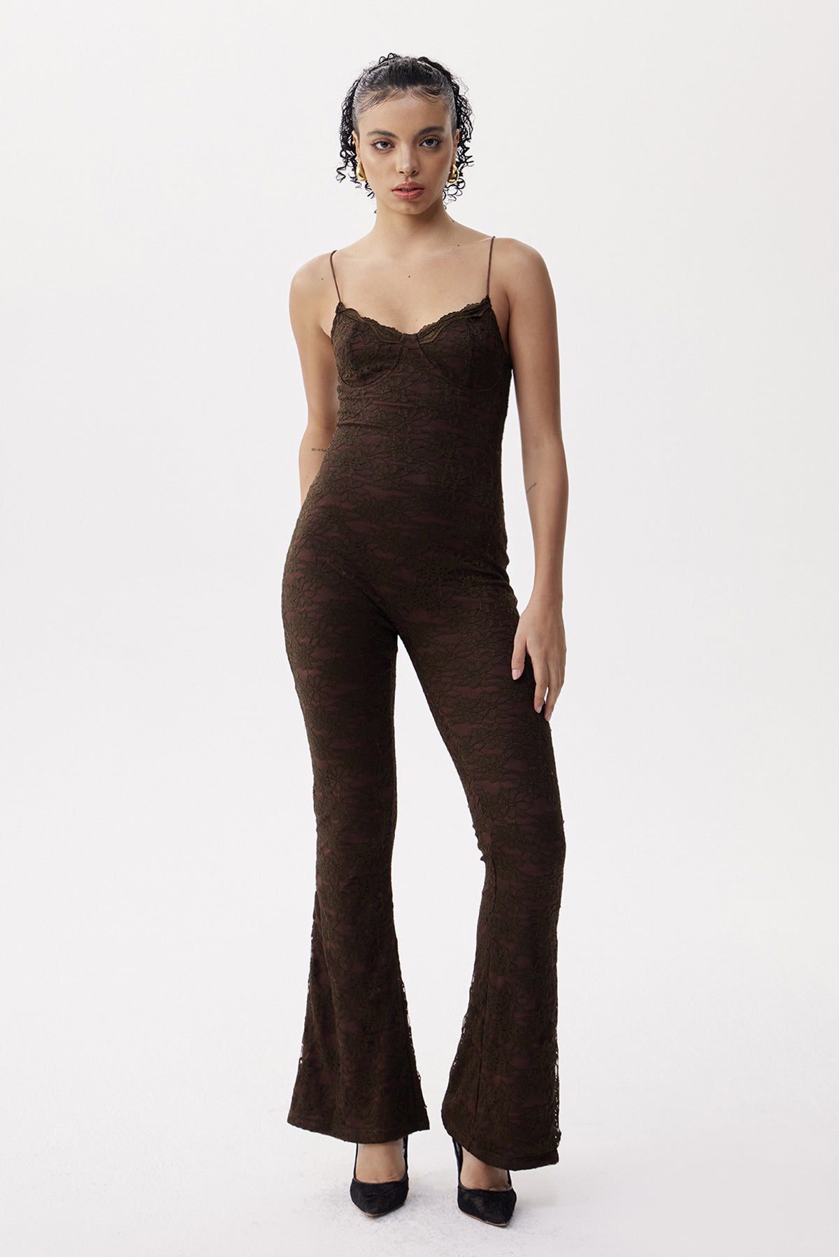Elidi Lace Jumpsuit