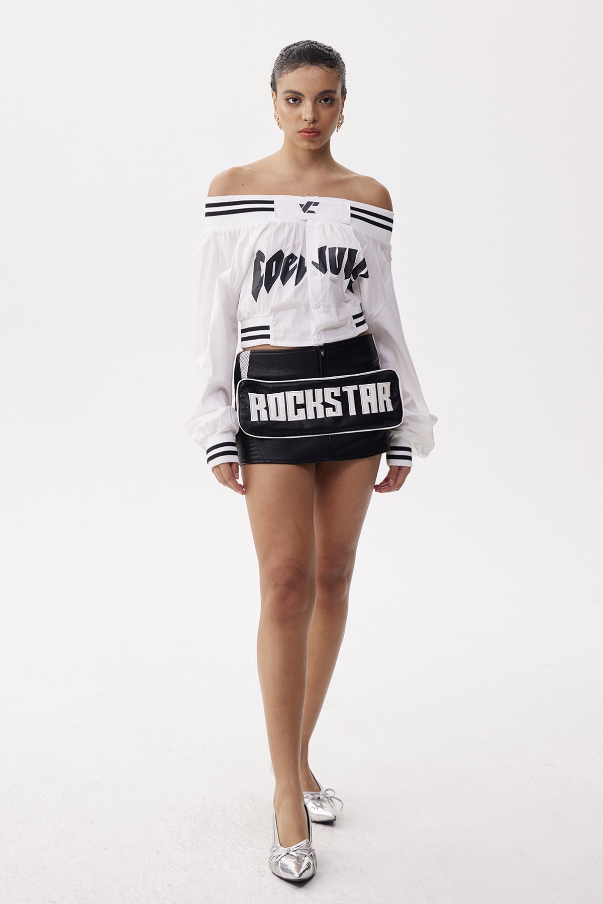 Eliise Off Shoulder Stripe Top