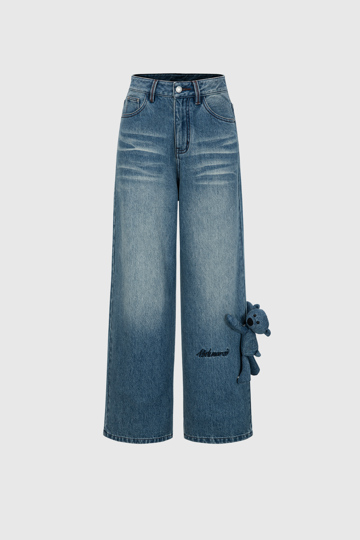 Elliot Bleached Deconstruction Jeans