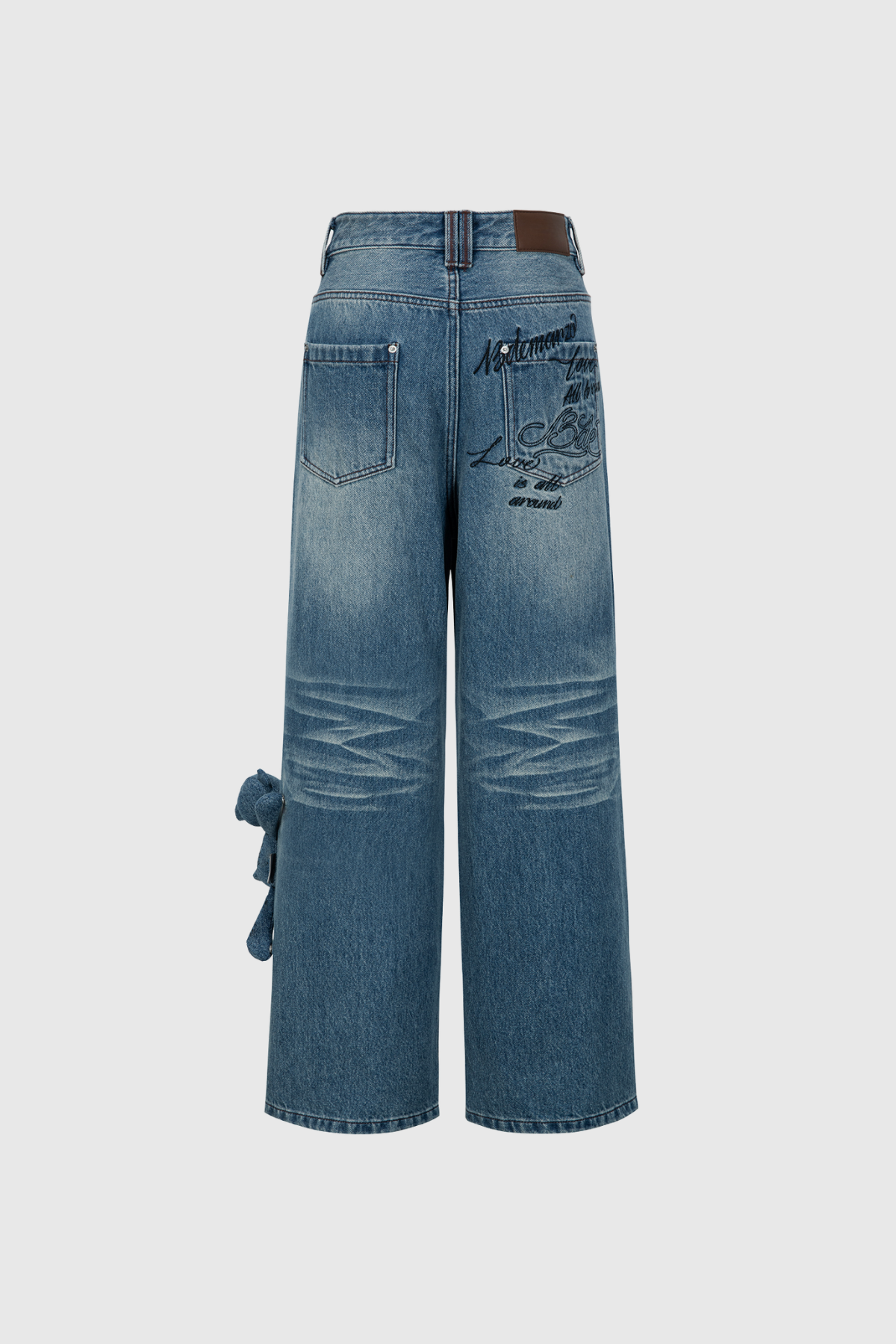 Elliot Bleached Deconstruction Jeans