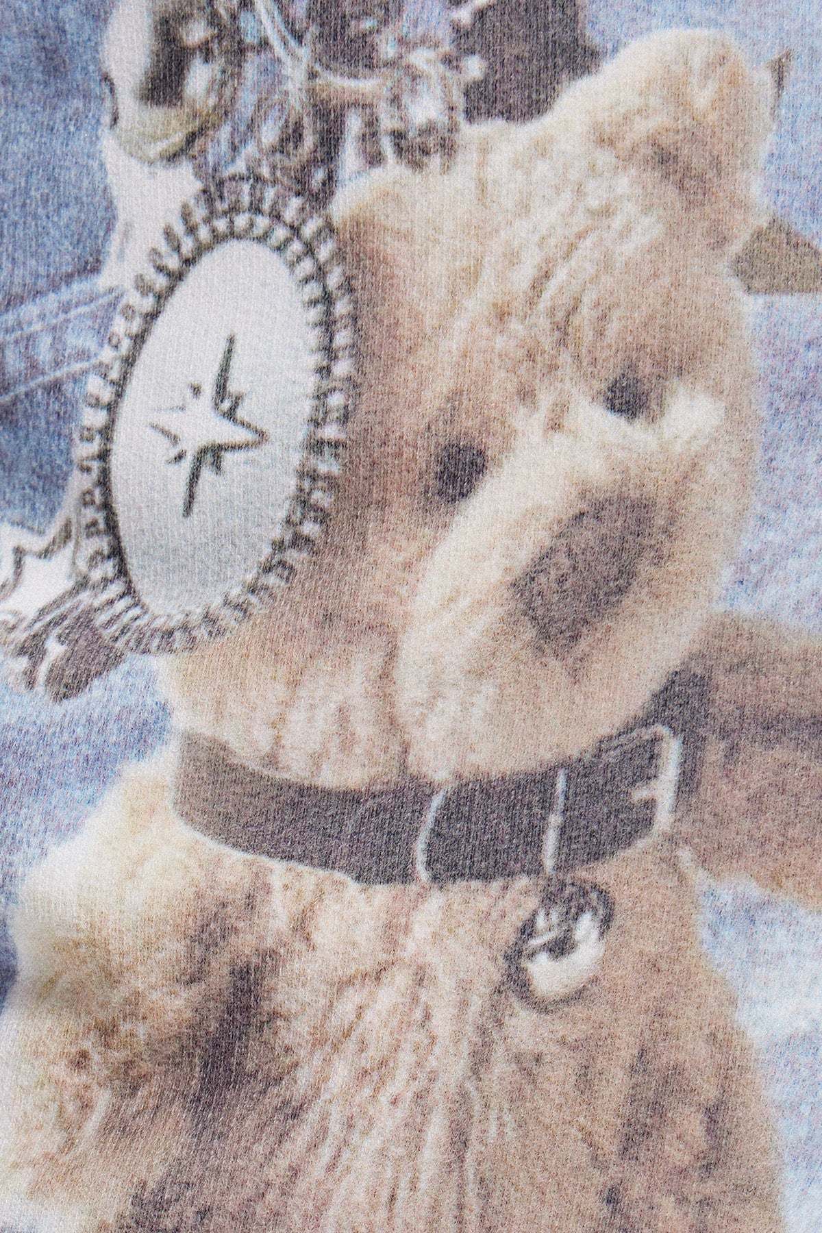 Elly Print Pants In White