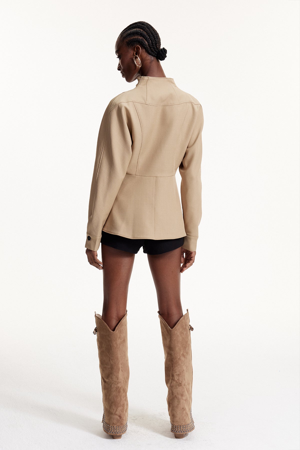 Elmas Deconstruct Asymmetric Jacket